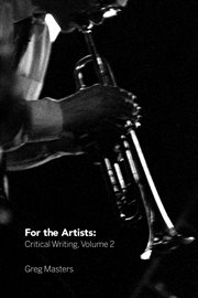 For the artists: critical writing, volume 2 cover image cdn