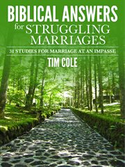 Biblical answers for struggling marriages. 31 Studies for Marriage at an Impasse cover image cdn