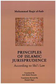 Principles of islamic jurisprudence translated. According to Shi'i Law cover image cdn
