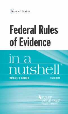 Federal rules of Evidence in a nutshell cover image cdn