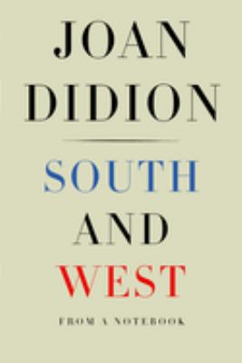 South and west : from a notebook  cover image cdn