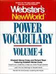 Webster's new world power vocabulary, volume 4 cover image cdn