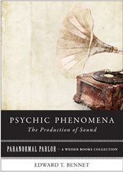Psychic Phenomena: Paranormal Parlor, A Weiser Books Collection cover image cdn