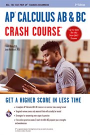 AP¦%x; Calculus AB & BC Crash Course Book + Online cover image cdn