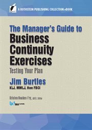 The manager's guide to business continuity exercises. Testing Your Plan cover image cdn