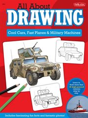 All about drawing: cool cars, fast planes & military machines cover image cdn