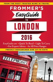 Frommer's easyguide to London cover image cdn