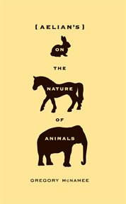 {Aelian's} on the nature of animals cover image cdn
