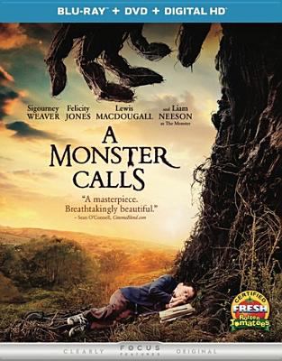 A monster calls [Blu-ray + DVD combo] cover image cdn