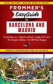 Frommer's easyguide Barcelona & Madrid cover image cdn