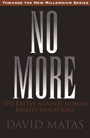 No more: the battle against human rights violations cover image cdn