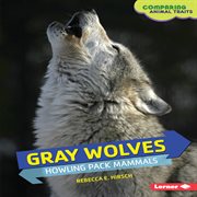 Gray wolves: howling pack mammals cover image cdn