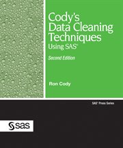 Cody's data cleaning techniques using SAS cover image cdn