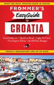 Frommer's easyguide to Croatia cover image cdn