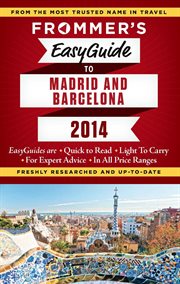 Frommer's easyguide to Madrid and Barcelona cover image cdn