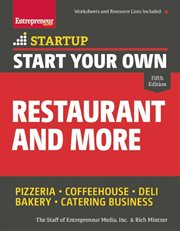Start your own restaurant business and more: pizzeria, coffeehouse, deli, bakery, catering business cover image cdn