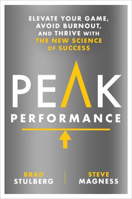 Peak performance : elevate your game, avoid burnout, and thrive with the new science of success  cover image cdn