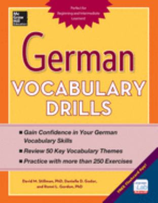 German vocabulary drills cover image