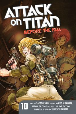 Attack on Titan : before the fall. 10  cover image cdn