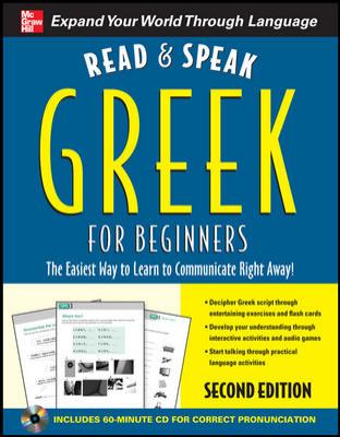 Read & speak Greek for beginners : the easiest way to communicate right away!  cover image cdn