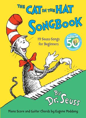 The cat in the hat song book : piano score and guitar chords by Eugene Poddany  cover image cdn
