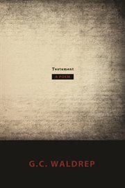 Testament: a poem cover image cdn