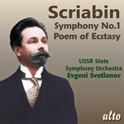 Scriabin: symphony no.1 & poem of ecstasy cover image cdn