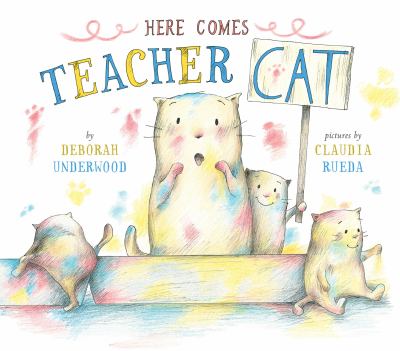 Here comes teacher Cat cover image