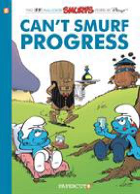 Smurfs graphic novel. 23, Can't smurf progress  cover image cdn