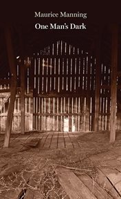 One man's dark : a book of poems cover image cdn