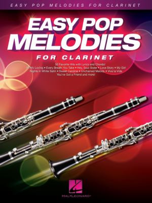 Easy pop melodies for clarinet cover image cdn