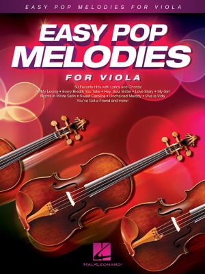 Easy pop melodies for viola cover image cdn
