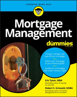 Mortgage management for dummies  cover image cdn