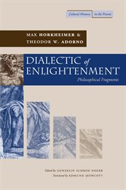 Dialectic of enlightenment : philosophical fragments cover image cdn