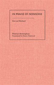 In praise of nonsense : Kant and Bluebeard cover image cdn