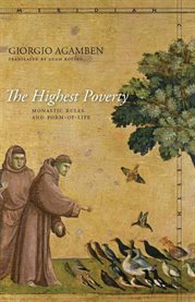 The highest poverty : monastic rules and form-of-life cover image cdn
