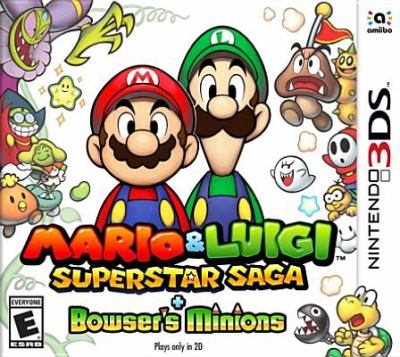Mario & Luigi: superstar saga + Bowser's minions [3DS] cover image cdn