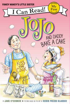 JoJo and Daddy bake a cake cover image