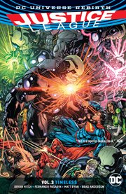 Justice League. Volume 3, issue 14-19, Timeless cover image cdn