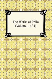 The works of philo (volume 1 of 4) cover image cdn