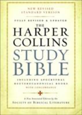 The HarperCollins study Bible : New Revised Standard Version, including the Apocryphal/Deuterocanonical books with concordance  cover image cdn