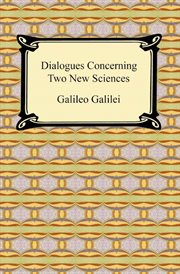 Dialogues concerning two new sciences cover image cdn