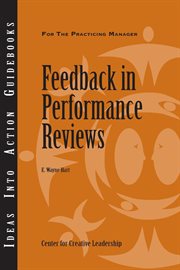 Feedback in performance reviews : an ideas into action guidebook cover image cdn