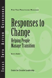 Responses to change : helping people manage transition cover image cdn