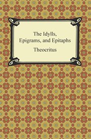 The idylls, epigrams, and epitaphs cover image cdn