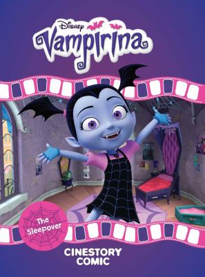 Disney Vampirina. The sleepover : cinestory comic cover image cdn