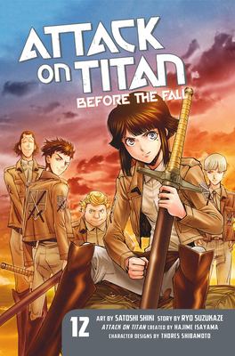 Attack on Titan. Before the fall. 12 cover image