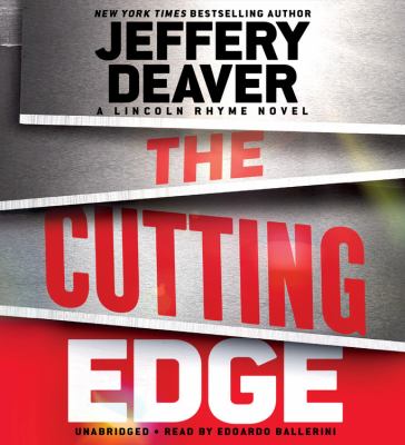 The cutting edge a Lincoln Rhyme novel  cover image cdn