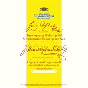 Mozart: string quartet no.17 in b flat, k.458 -"the hunt" / schubert: string quartet no.10 in e f... cover image cdn