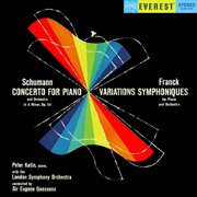 Schumann: piano concerto & franck: variations symphoniques (transferred from the original everest re cover image cdn